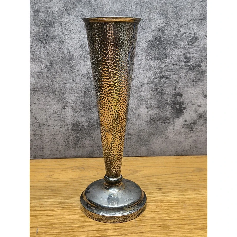E & J.B Silver Plated‎ Vase